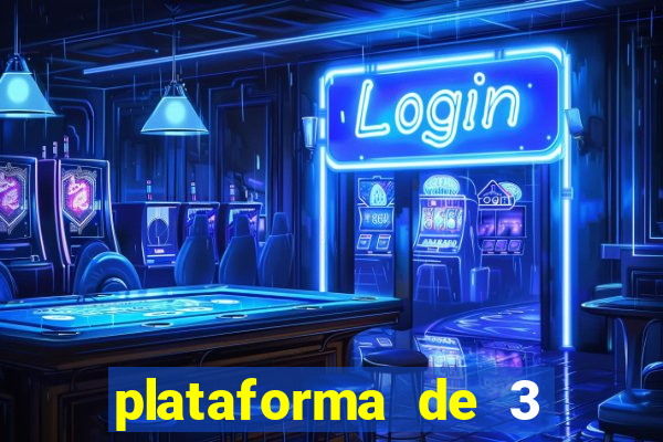 plataforma de 3 reais tigre